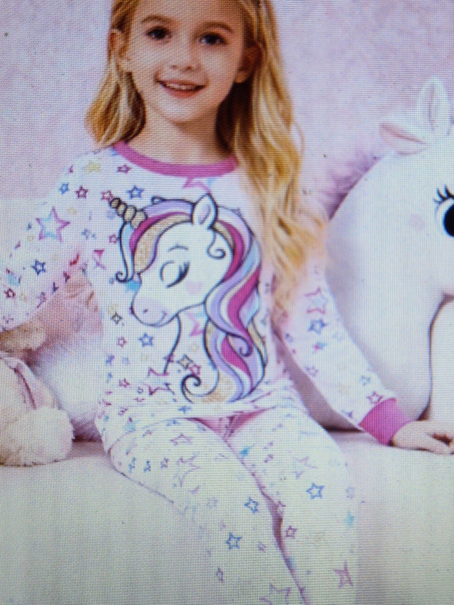 Magical unicorn kids pjs