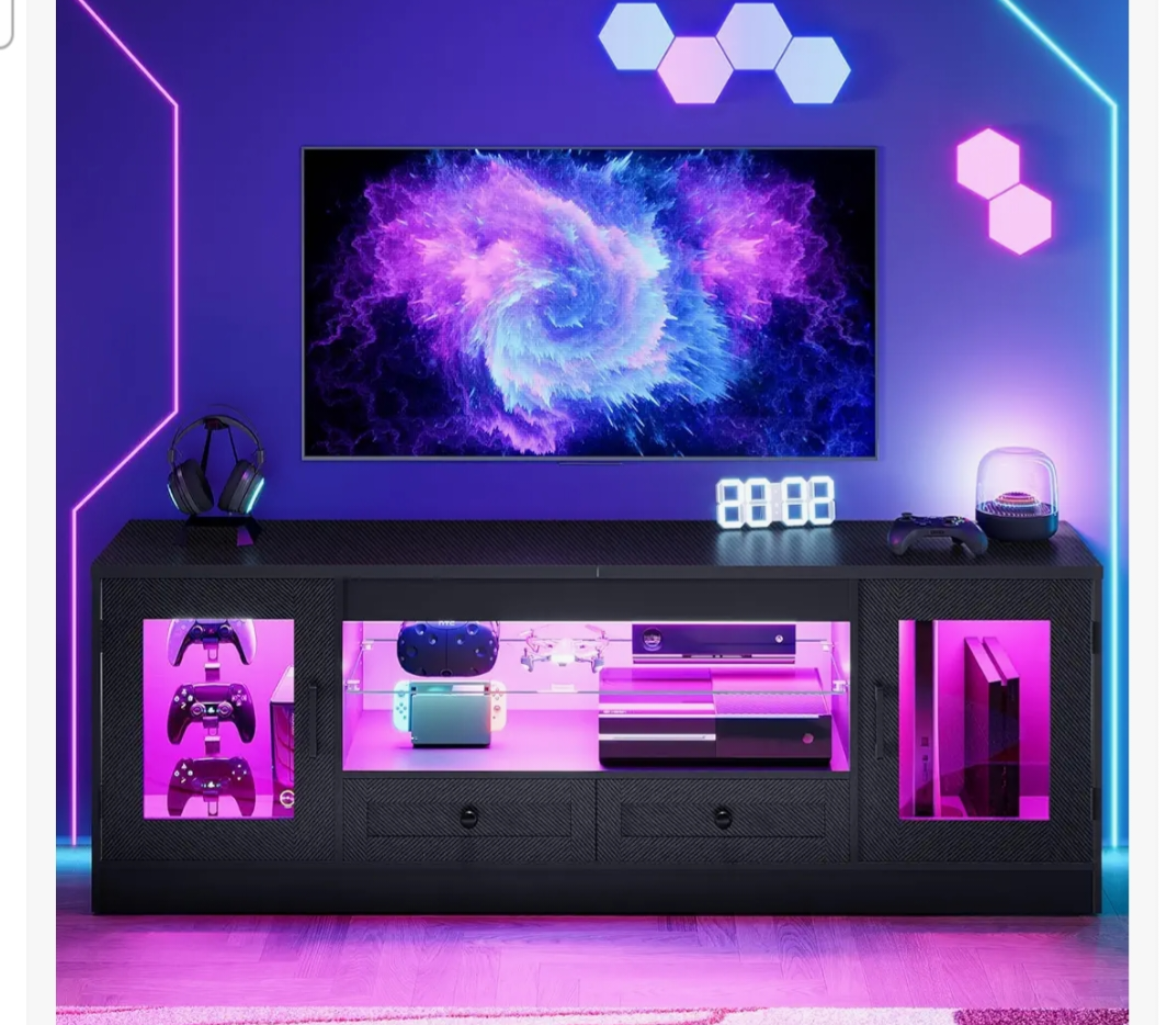 LED TV cabinet