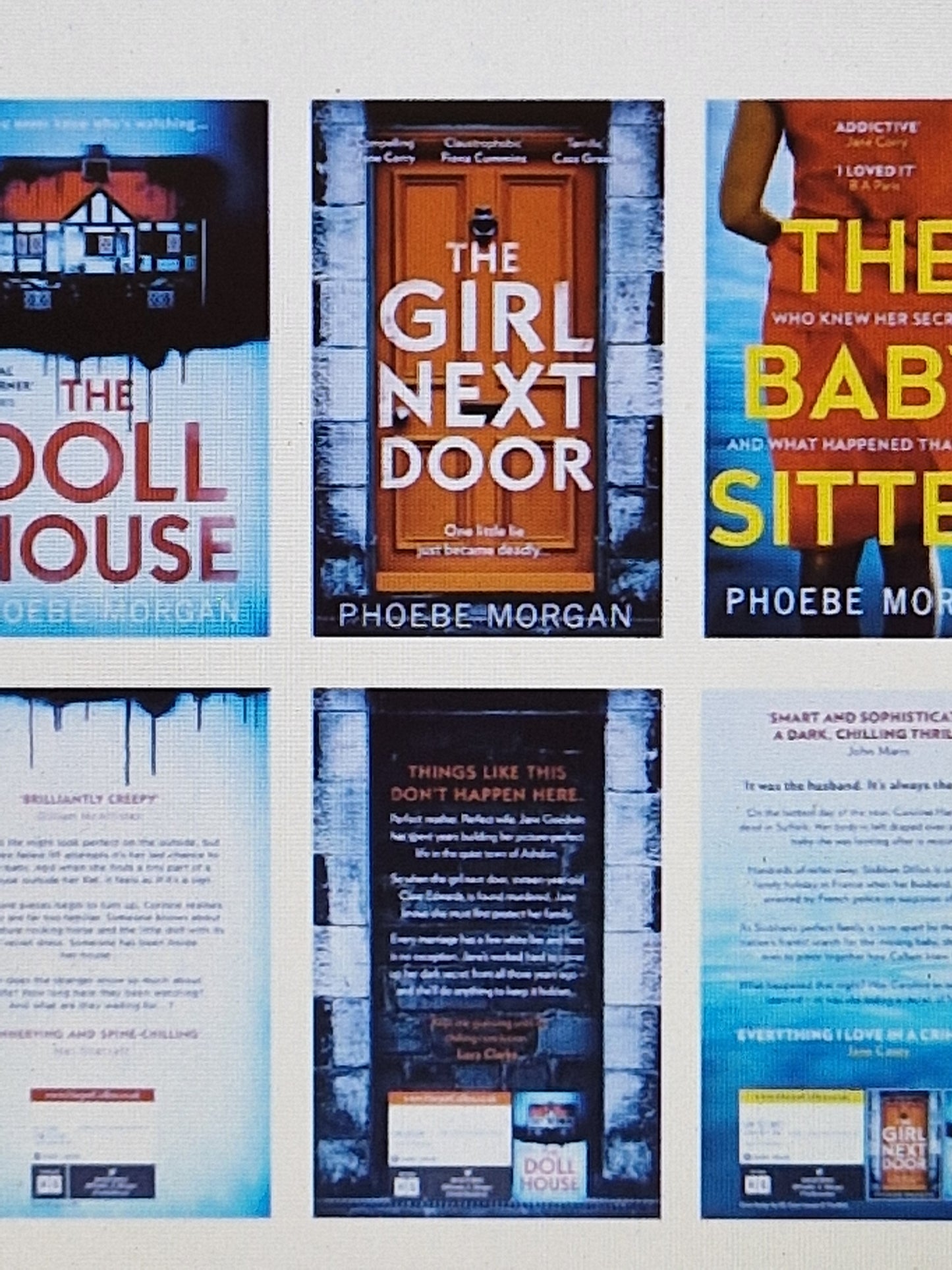 Phoebe Morgan books