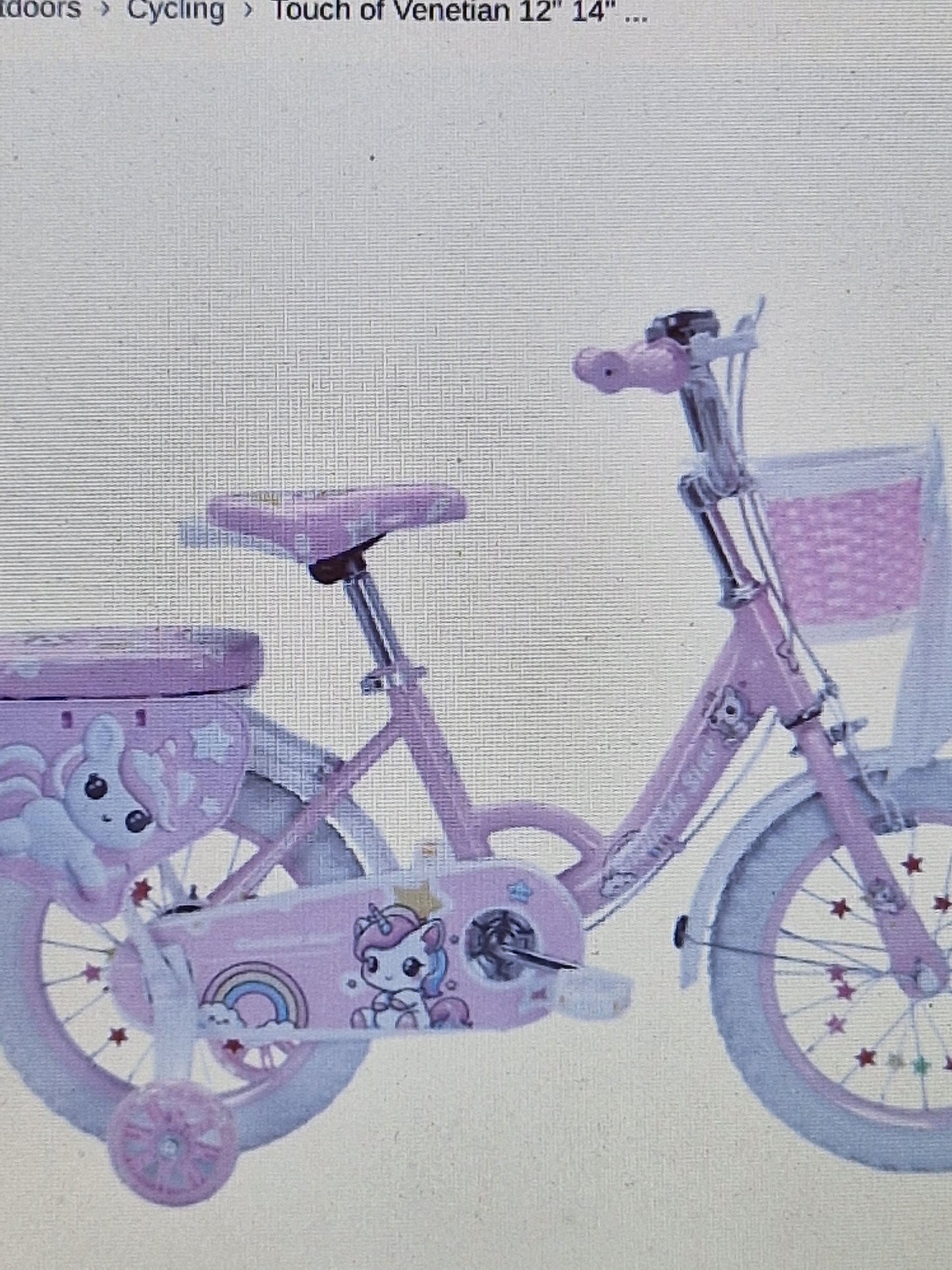 Girls bike