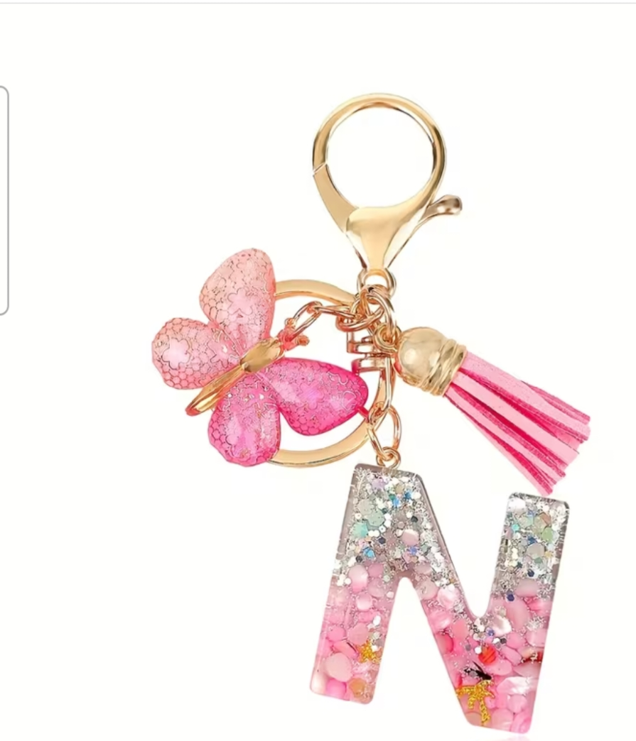 Letter keyring