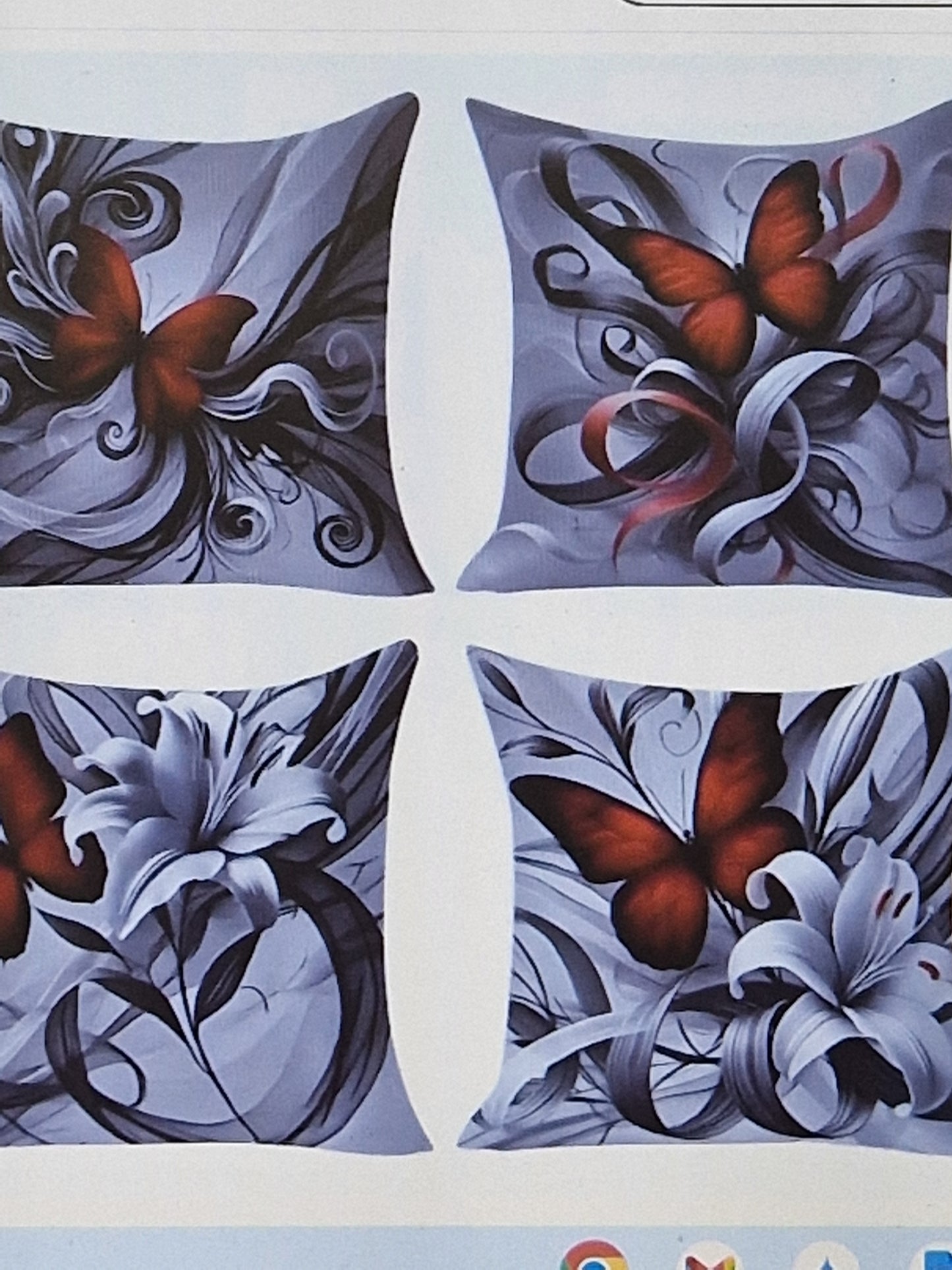 Set of pillows