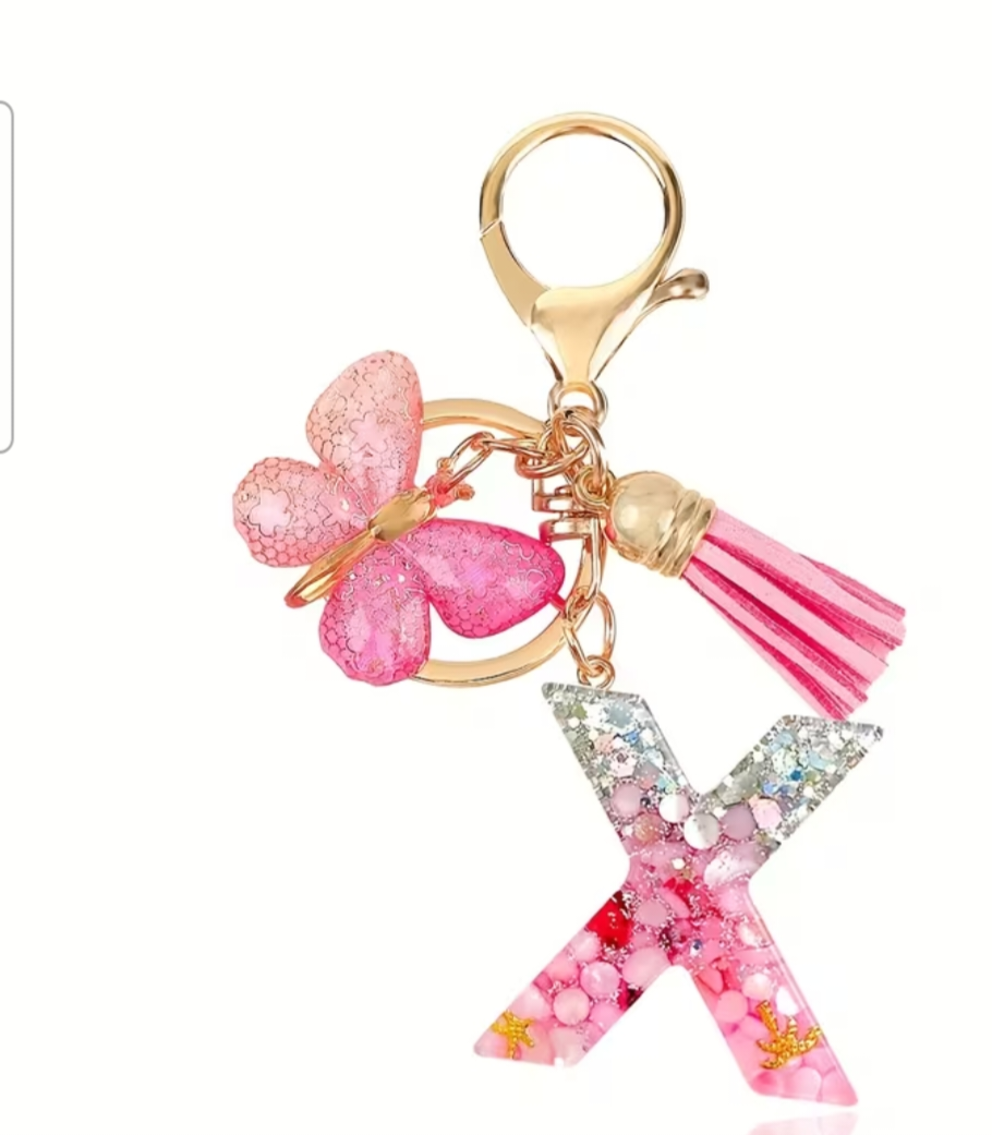 Letter keyring