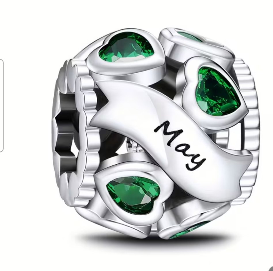 Birth month charms