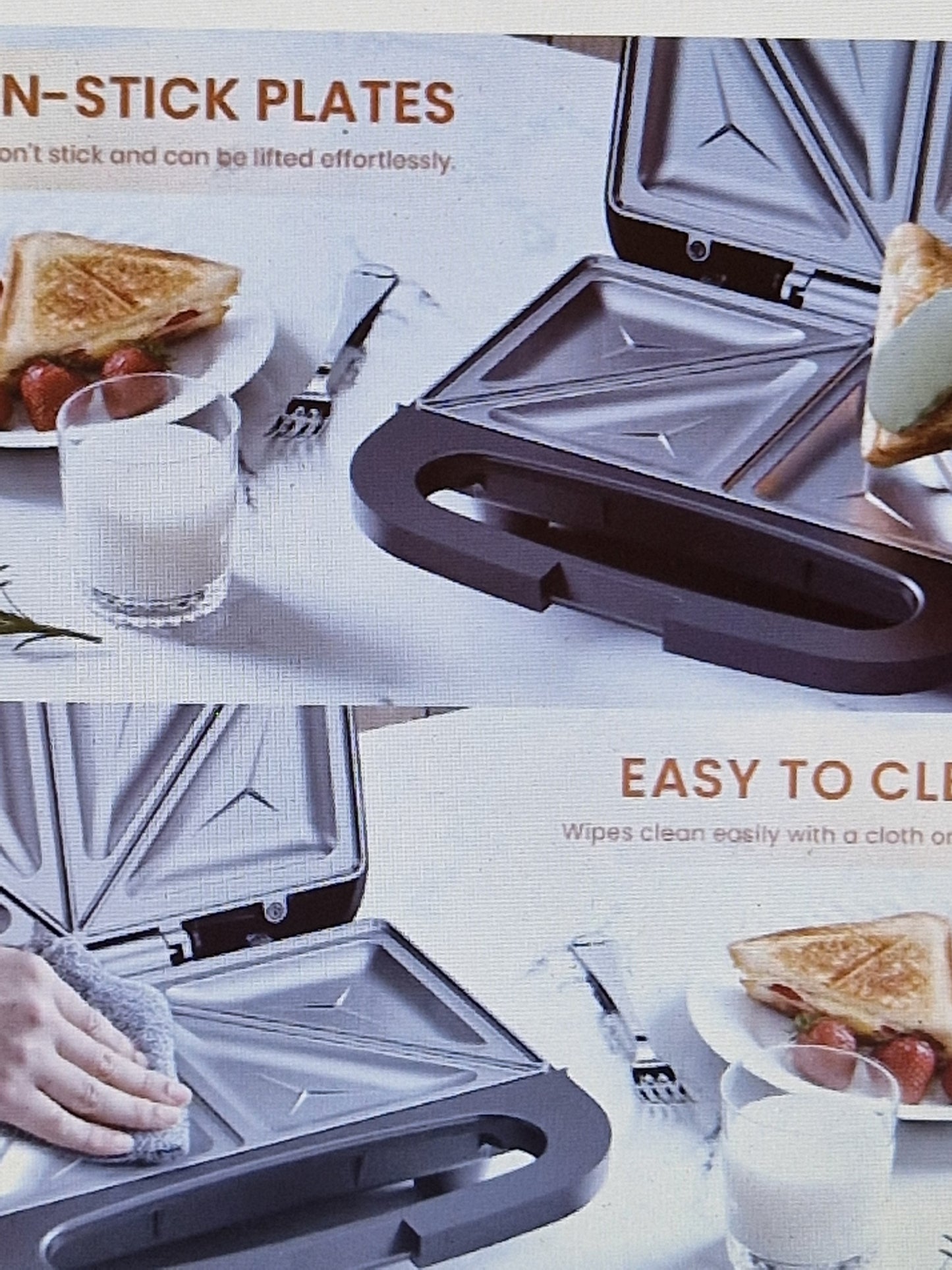 Sandwich toaster