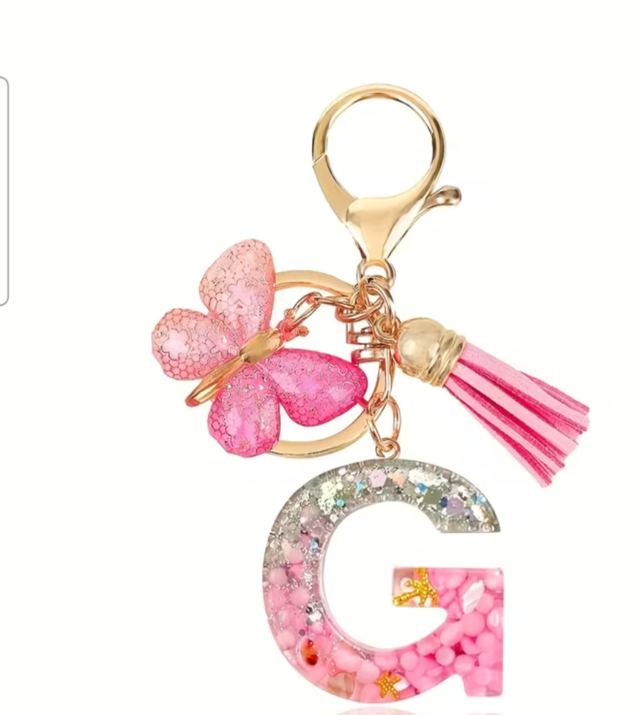 Letter keyring