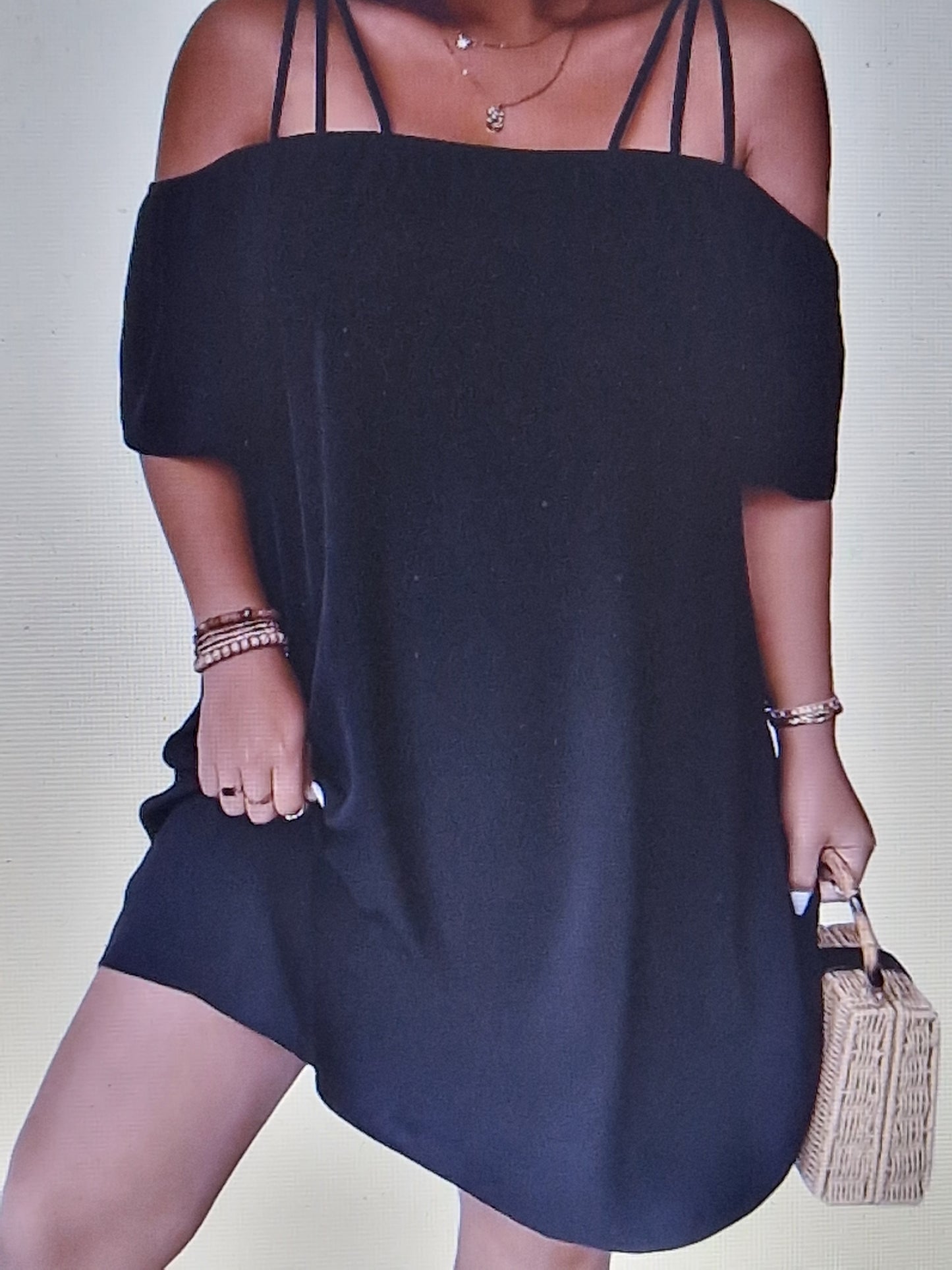 Women's line short dress