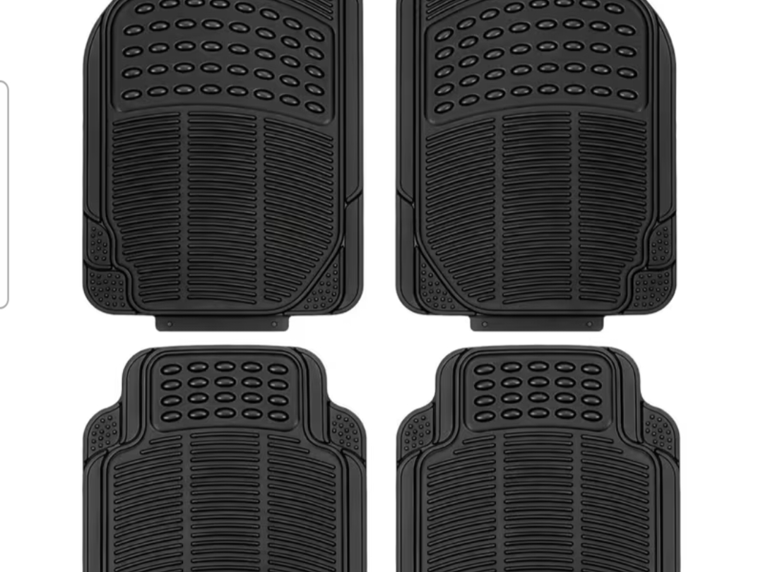 4 heavy duty car mats