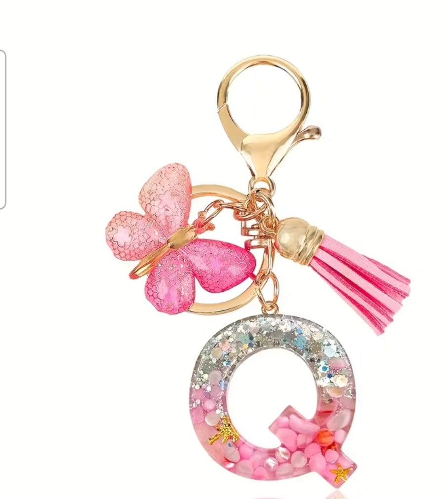 Letter keyring
