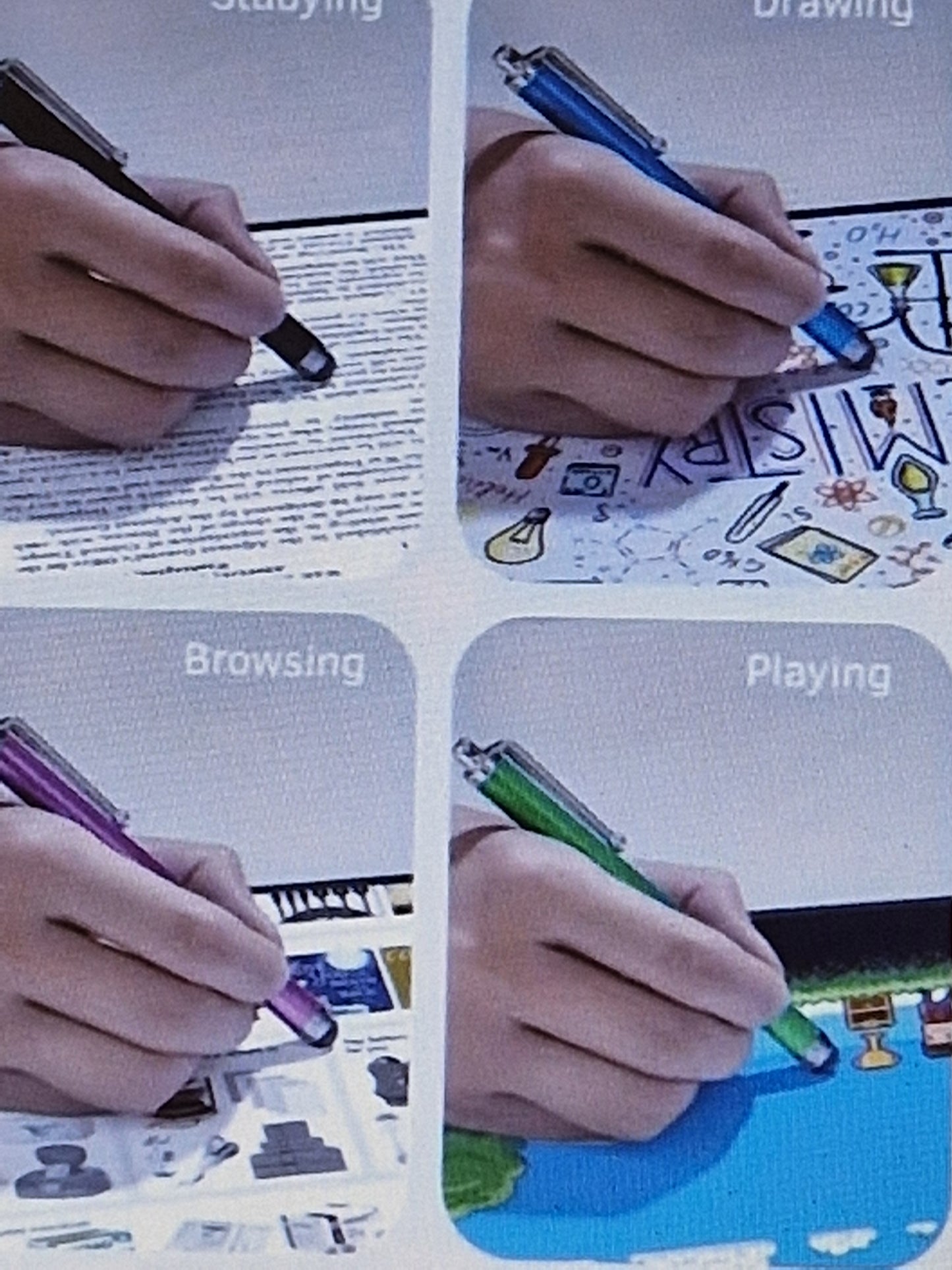 Universal touch screen pens