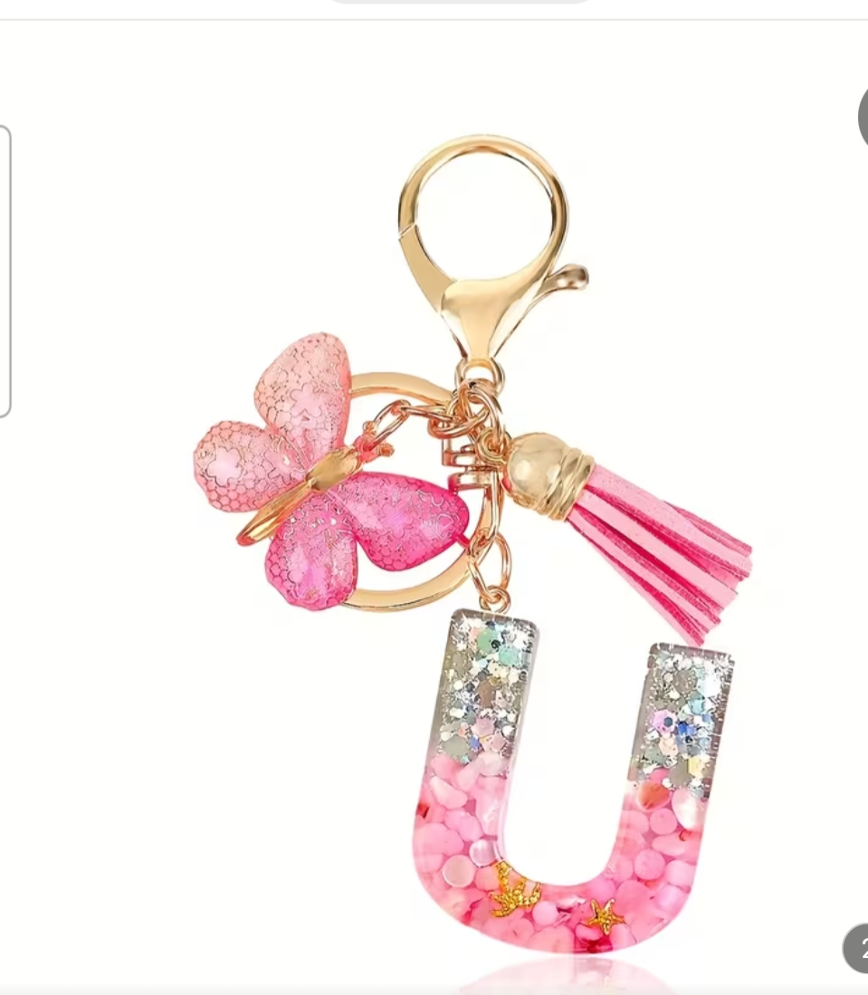 Letter keyring