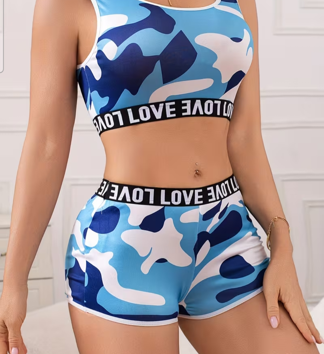 Women's tank top underwear set