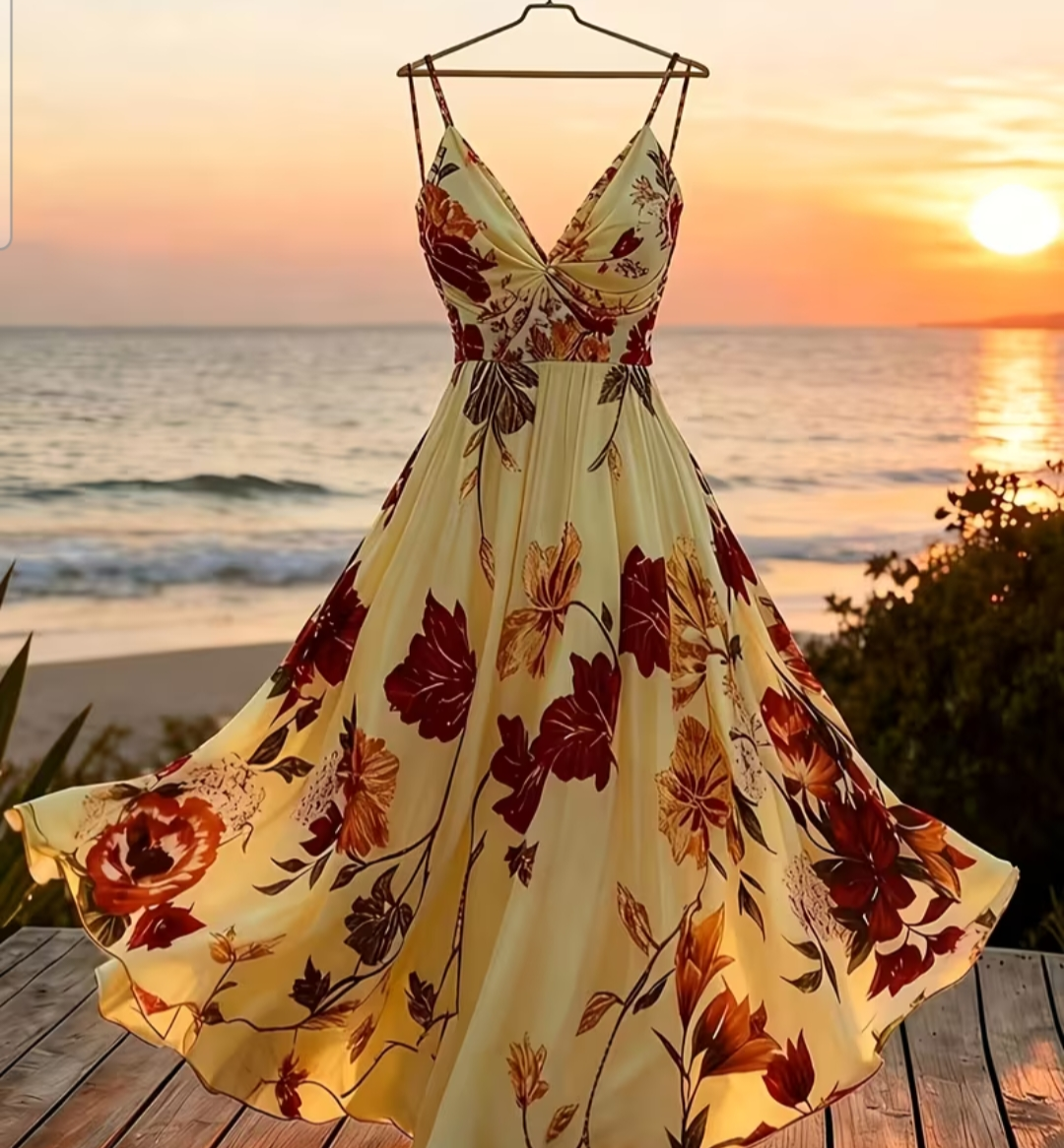 Women's floral dress