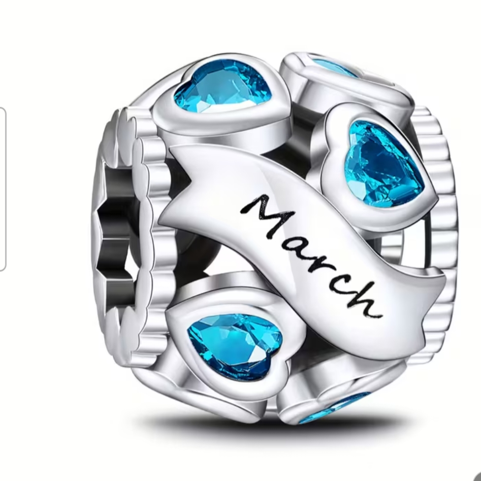 Birth month charms