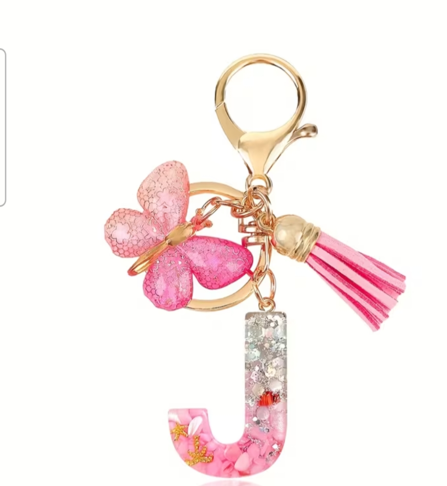 Letter keyring