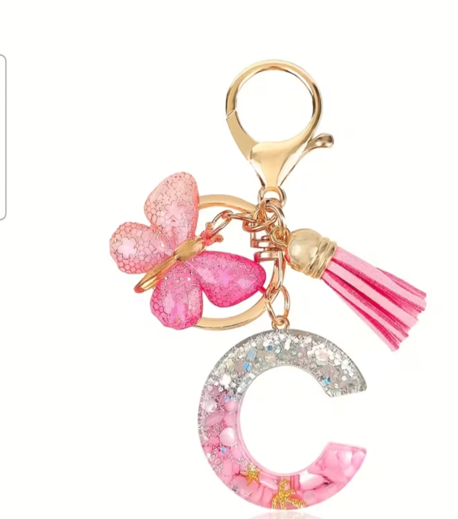 Letter keyring