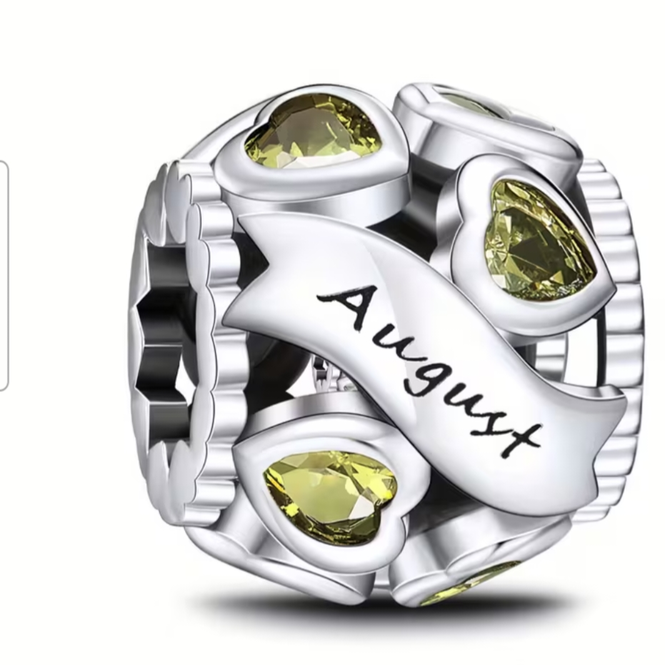 Birth month charms