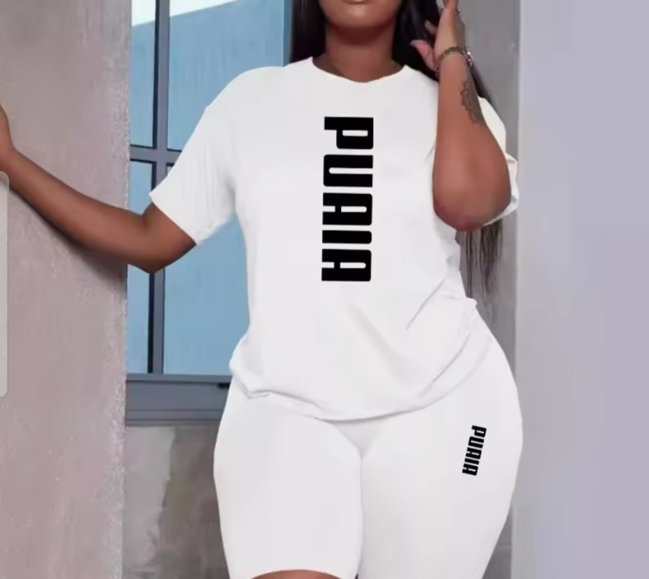 Women's shorts 2pcs set
