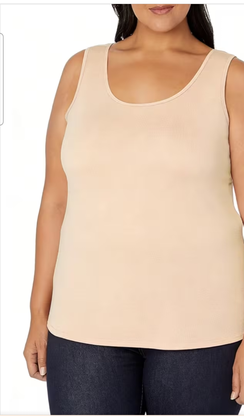 Women's 5pc plus size vest tops