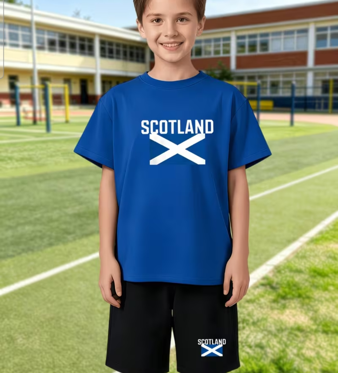 Kids t shirt and short set