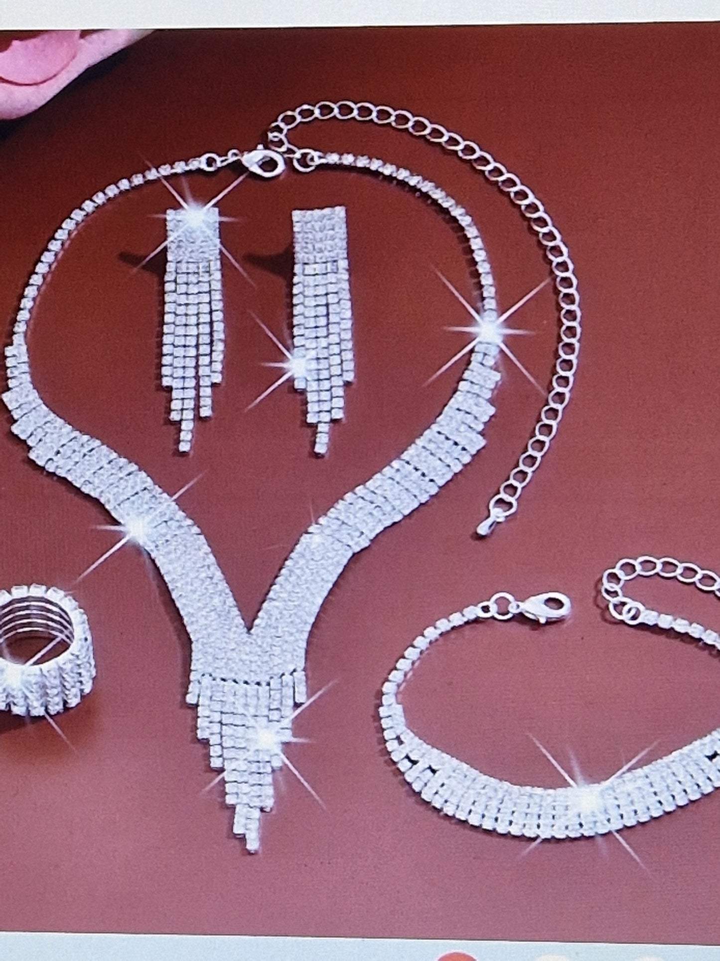 Rhinestone birthstone suite