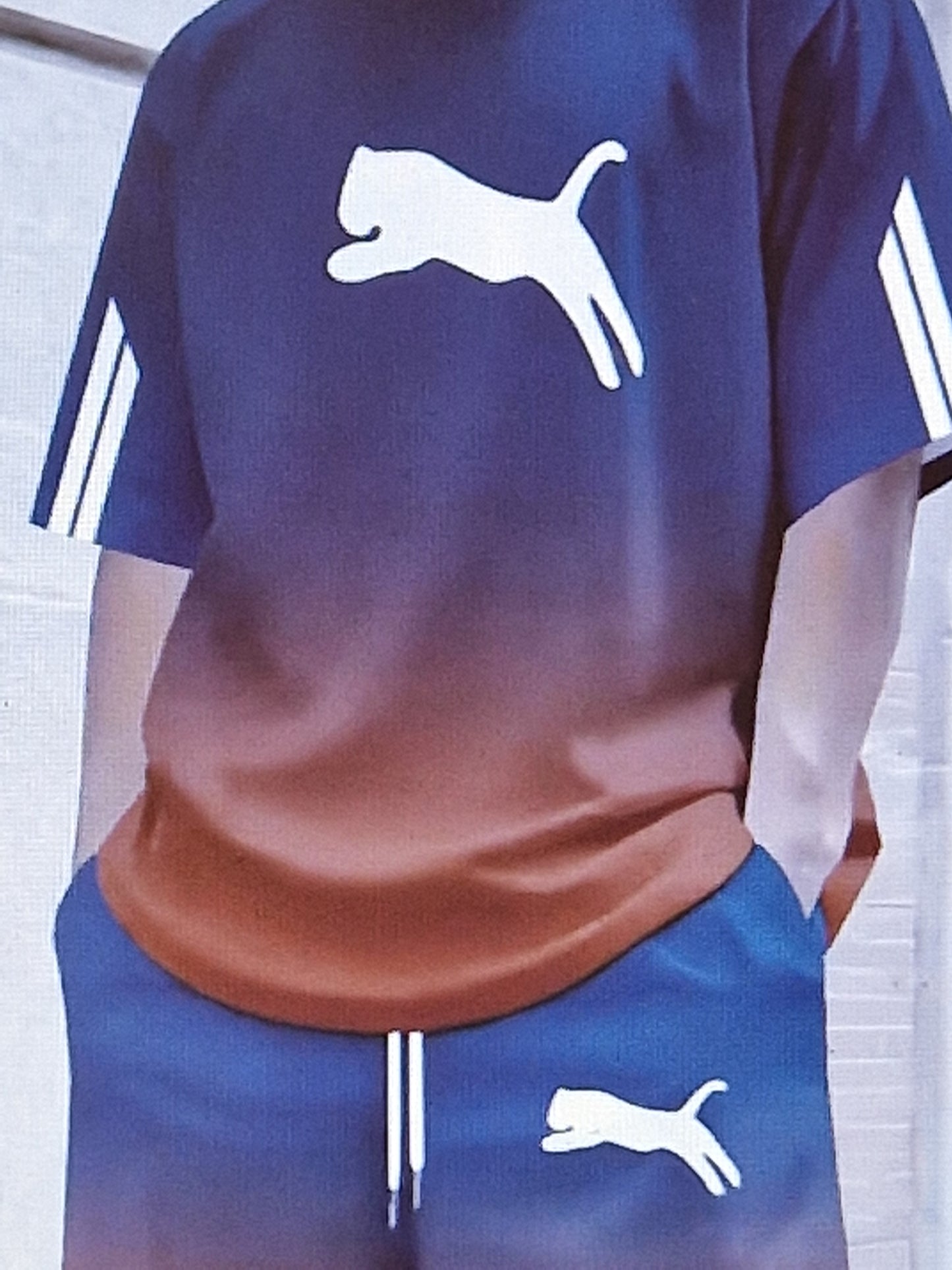 Men's t shirt and short sets