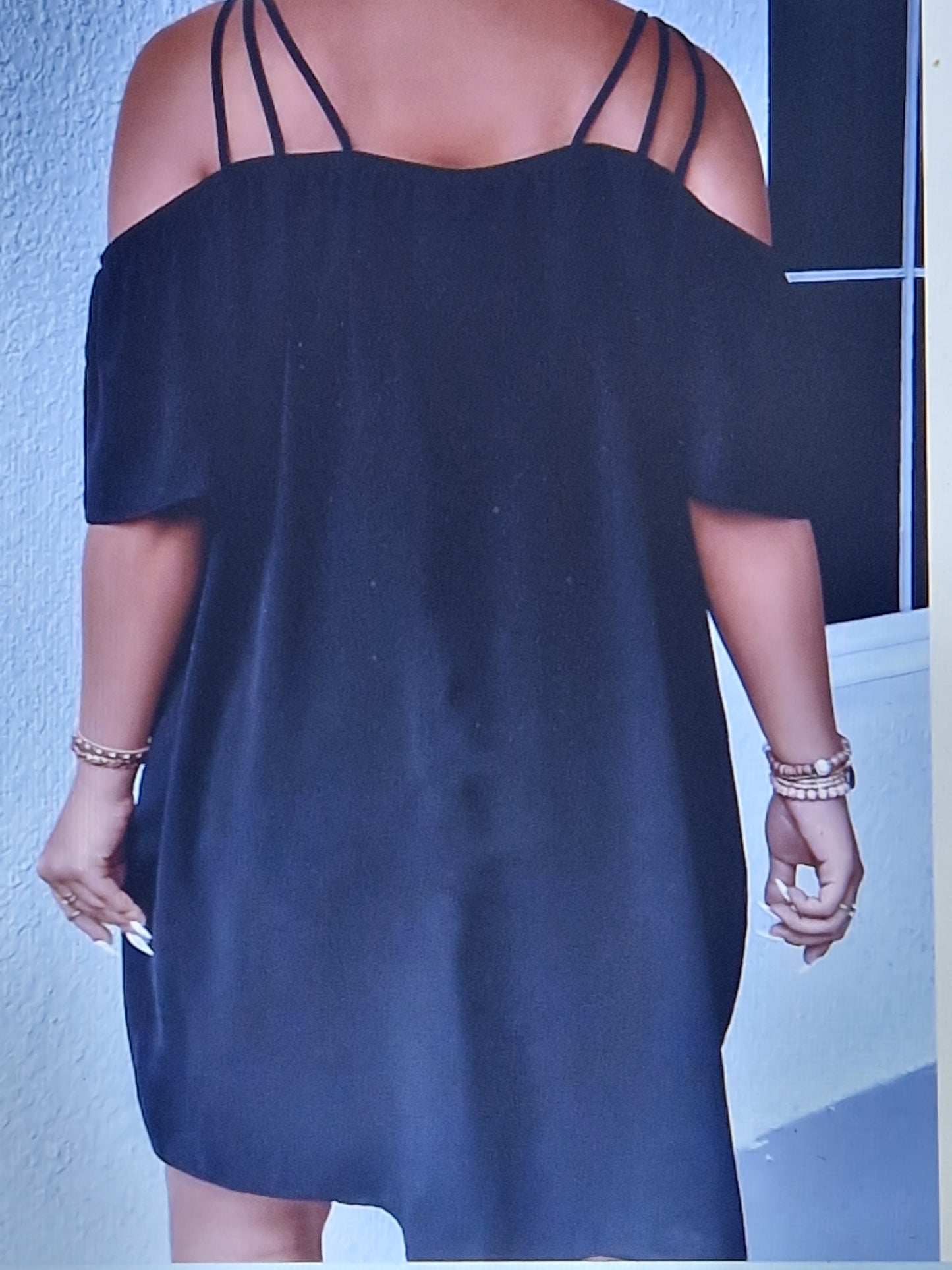Women's line short dress