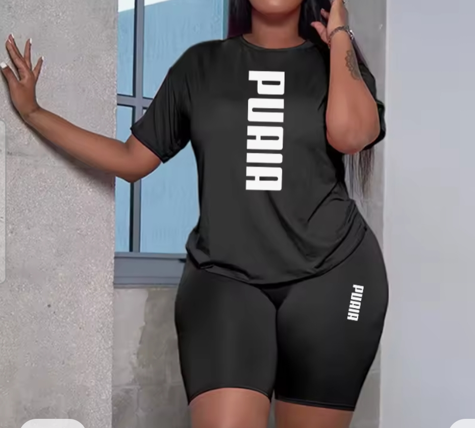Women's shorts 2pcs set