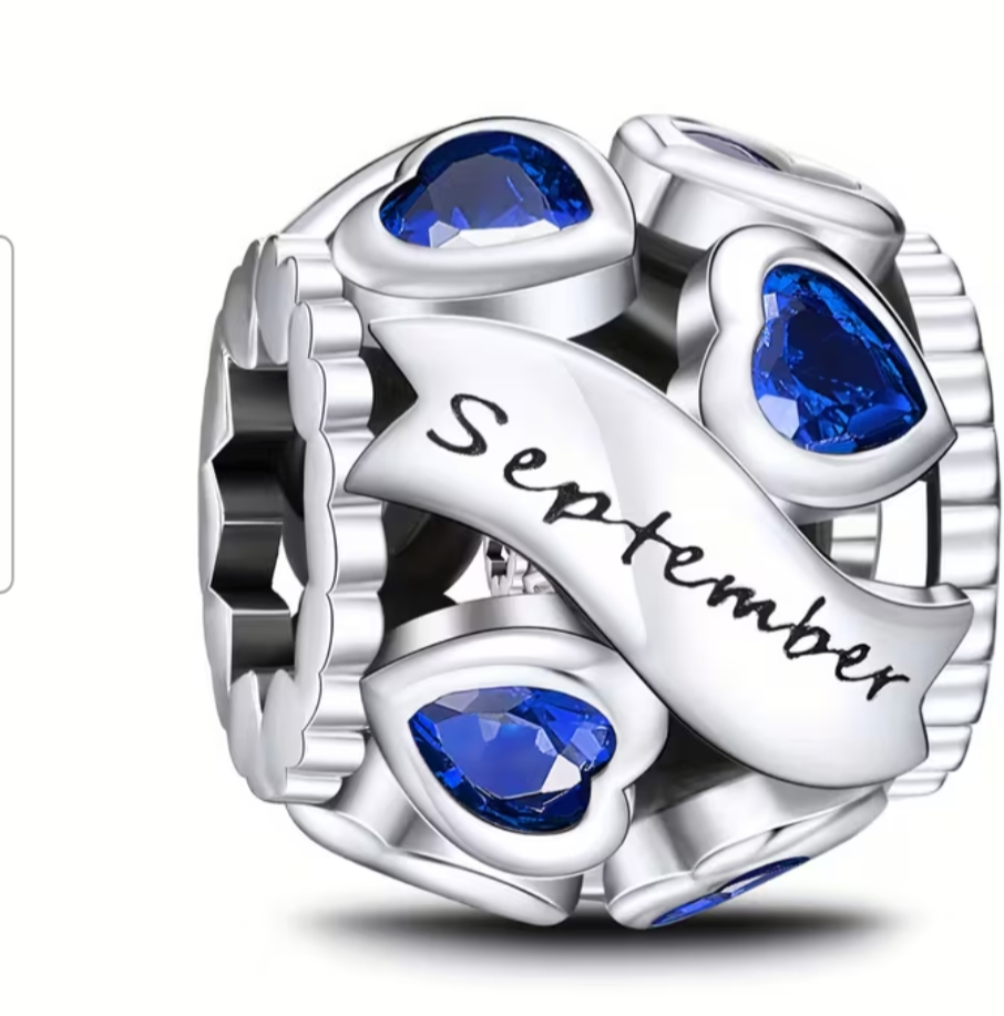 Birth month charms