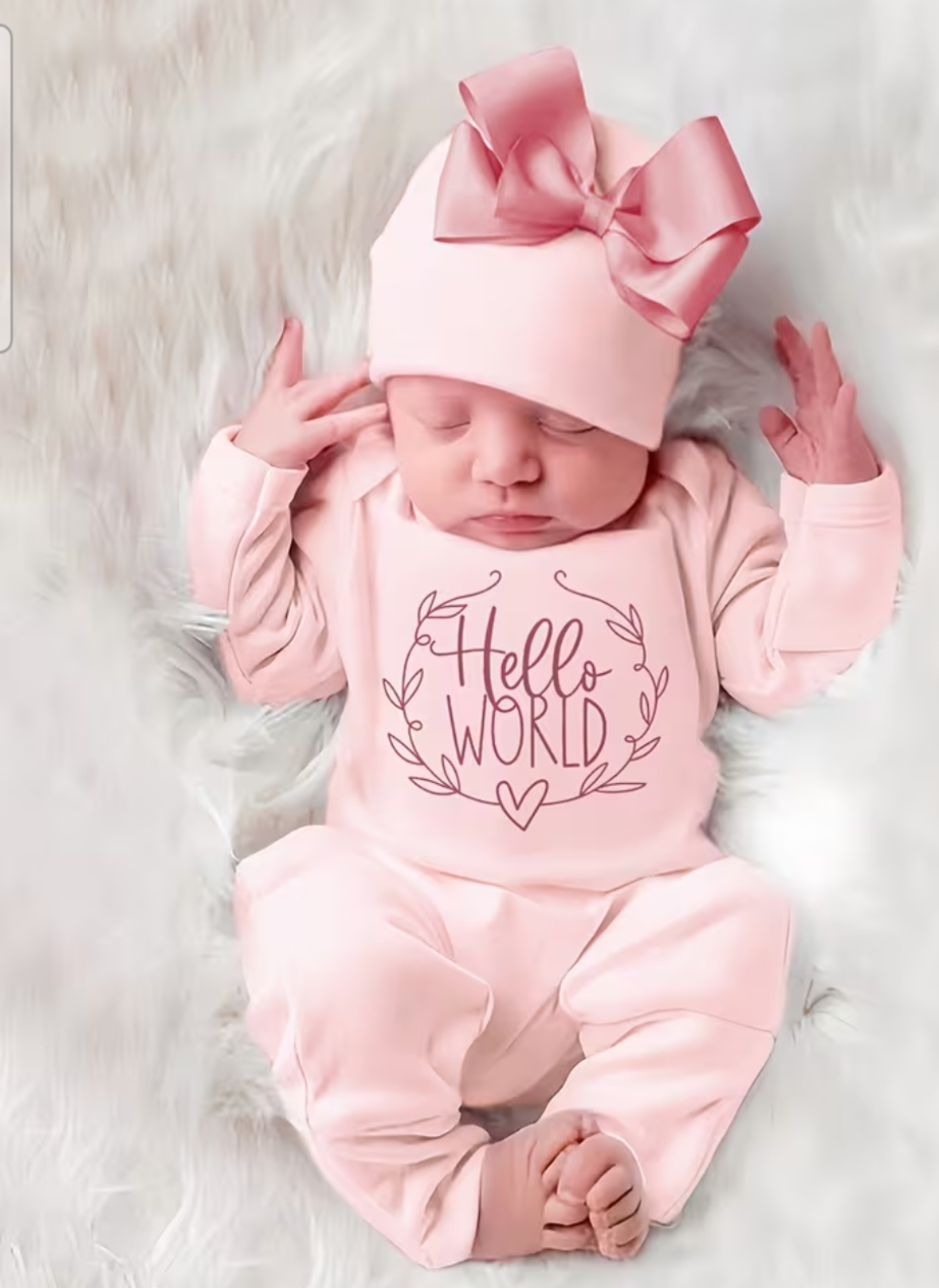 Newborn girls outfit