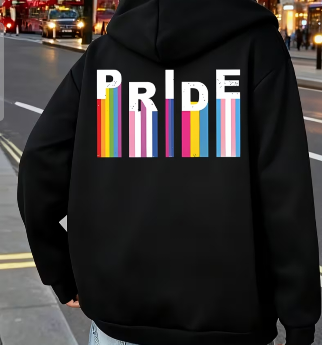 LGBTQ hooded jacket