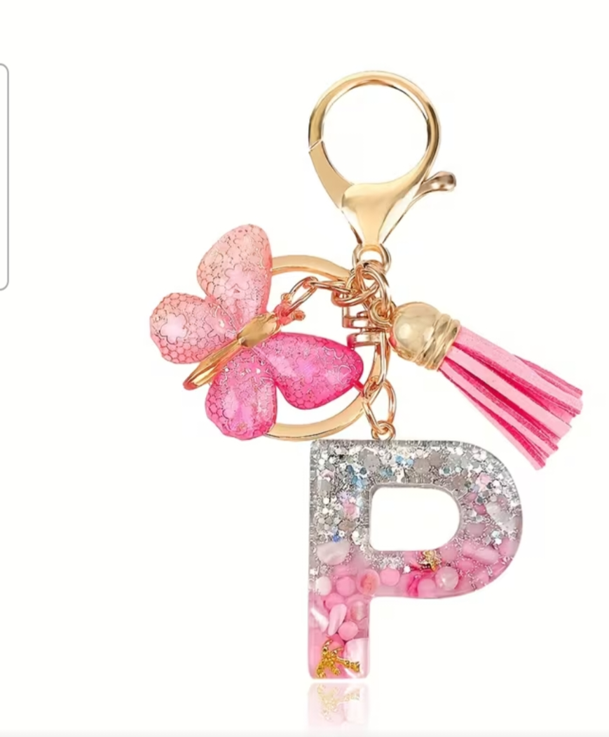 Letter keyring