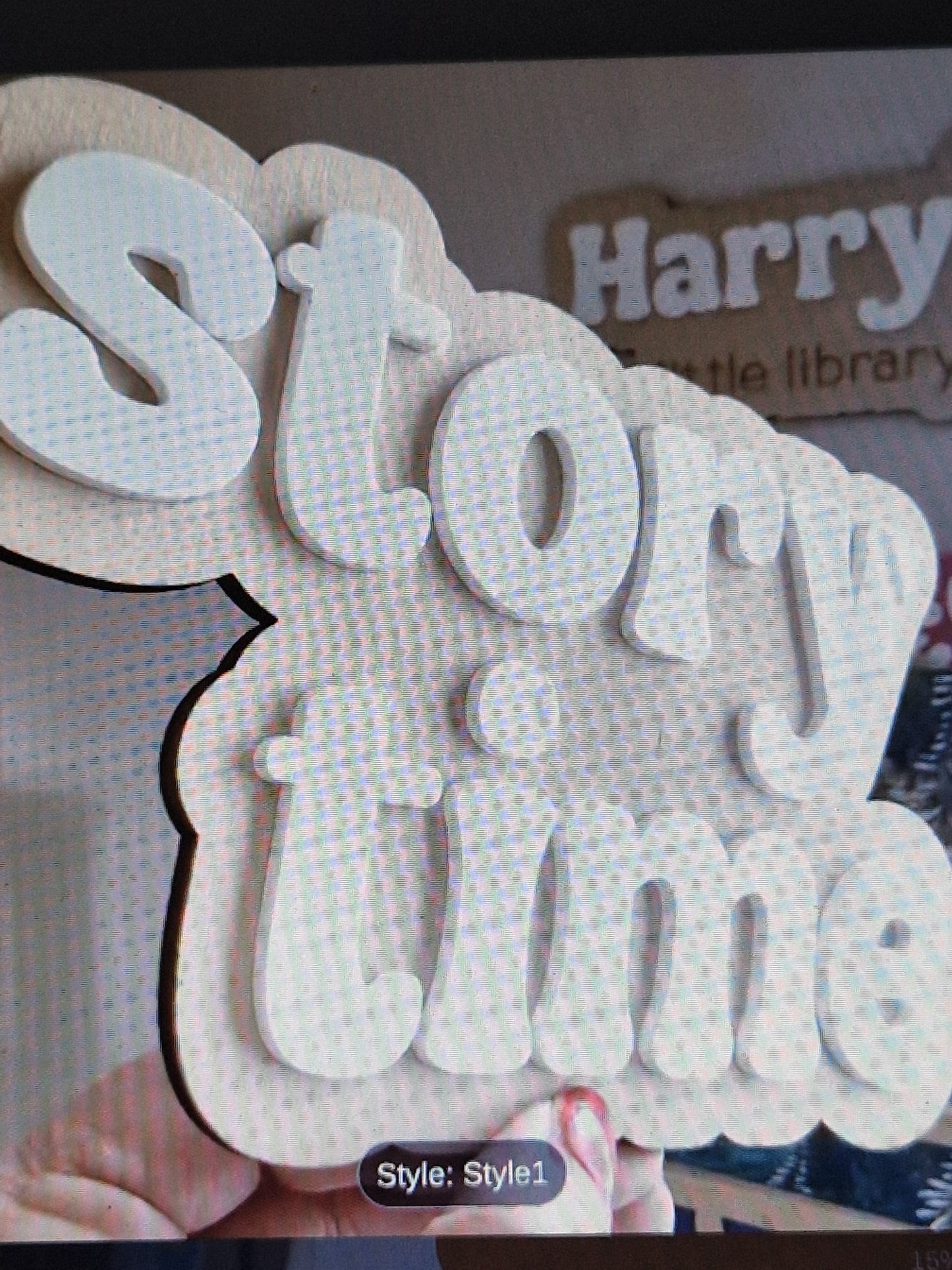 Story time wall decor