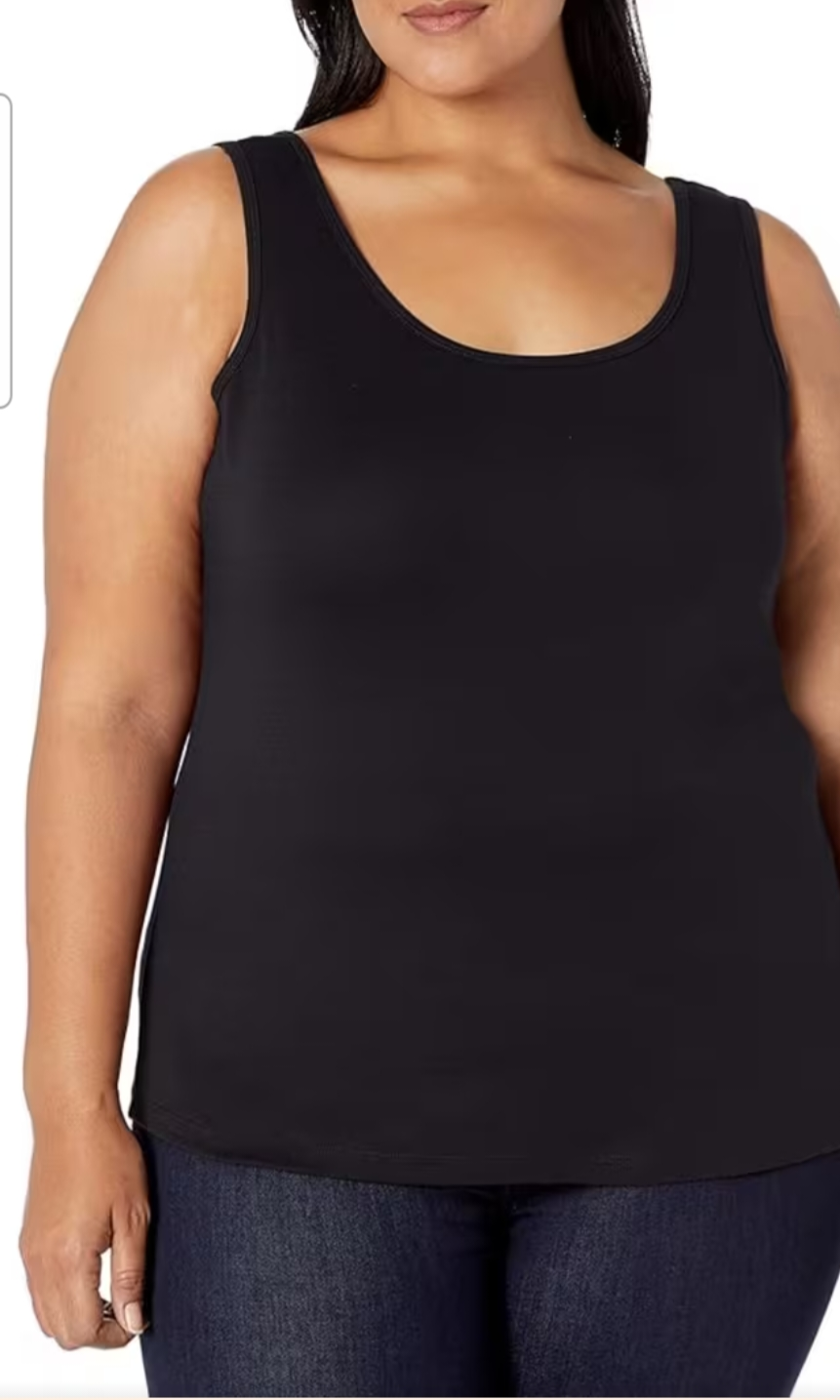 Women's 5pc plus size vest tops
