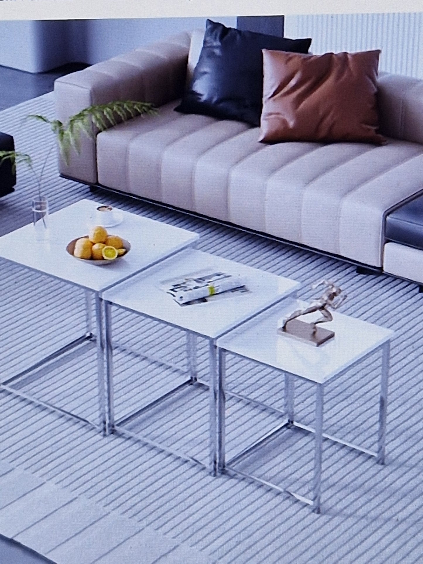 Modern nesting tables