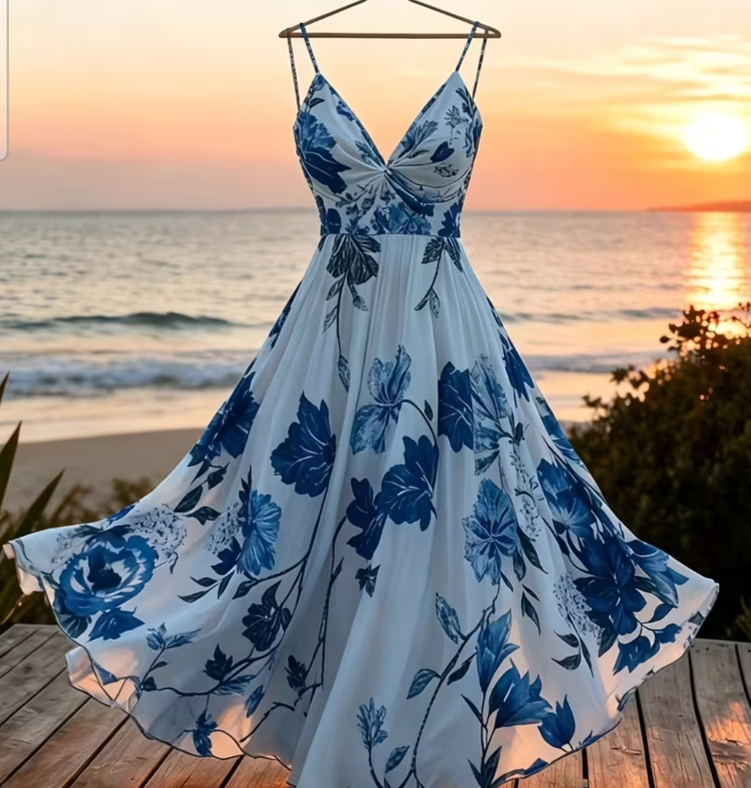 Women's floral dress