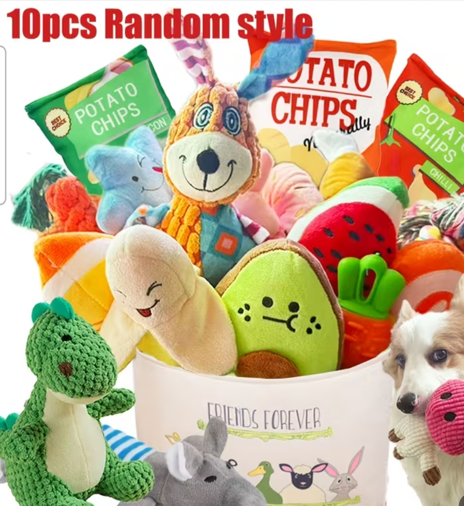 10 pcs pets toys
