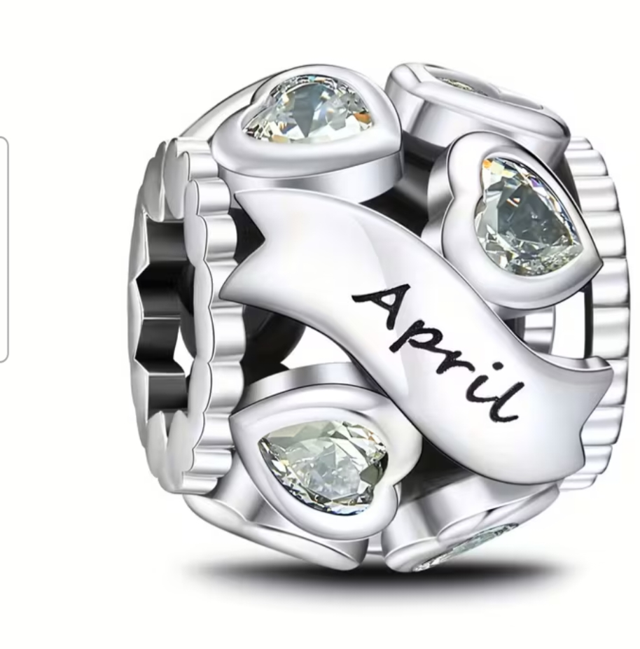 Birth month charms