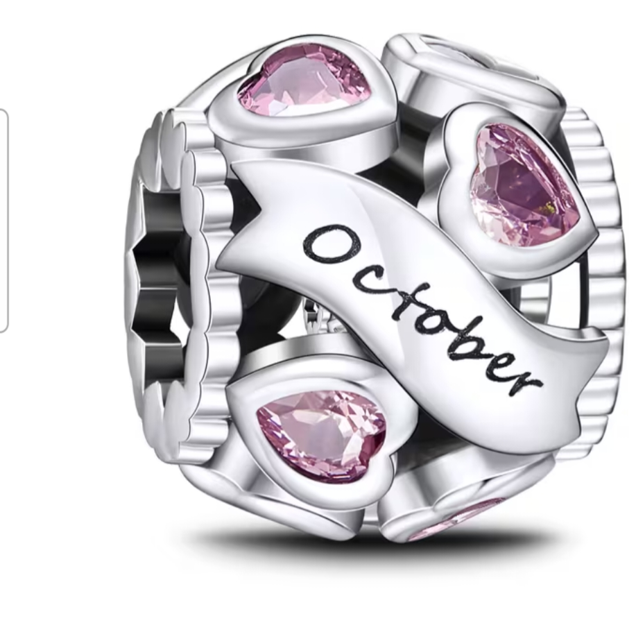 Birth month charms