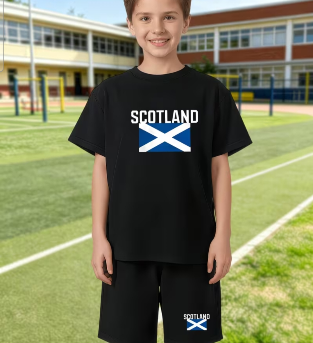 Kids t shirt and short set