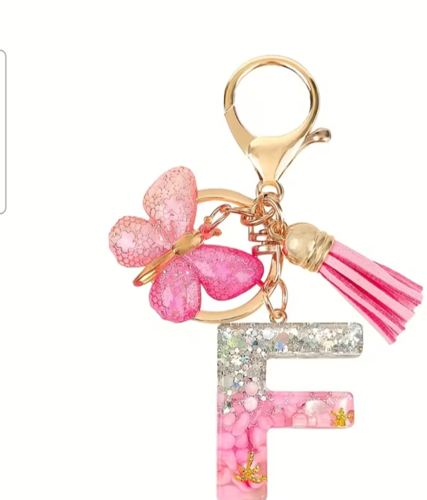 Letter keyring