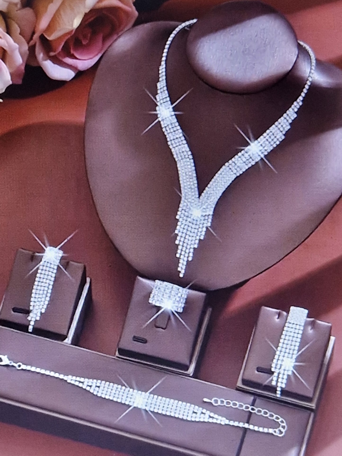 Rhinestone birthstone suite