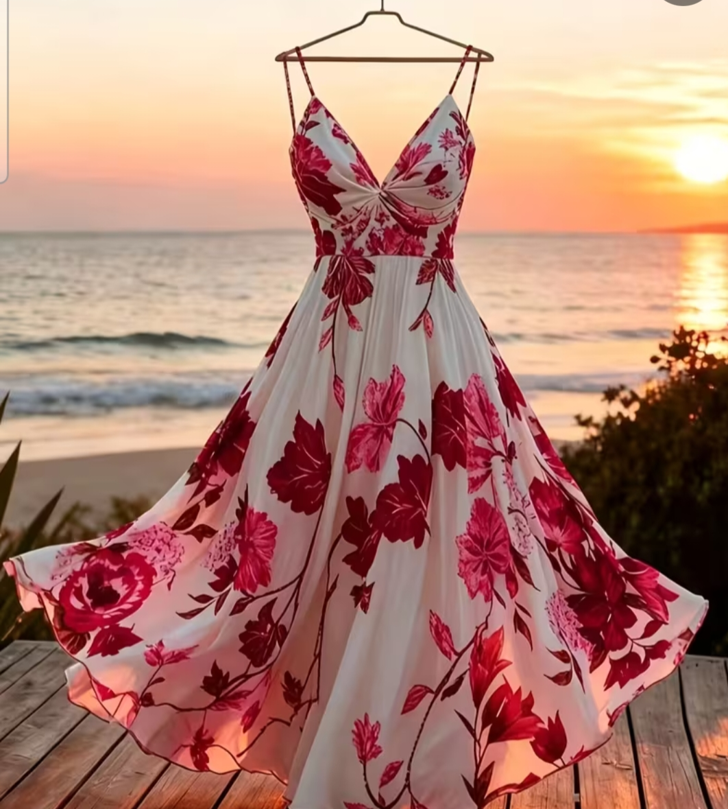 Women's floral dress