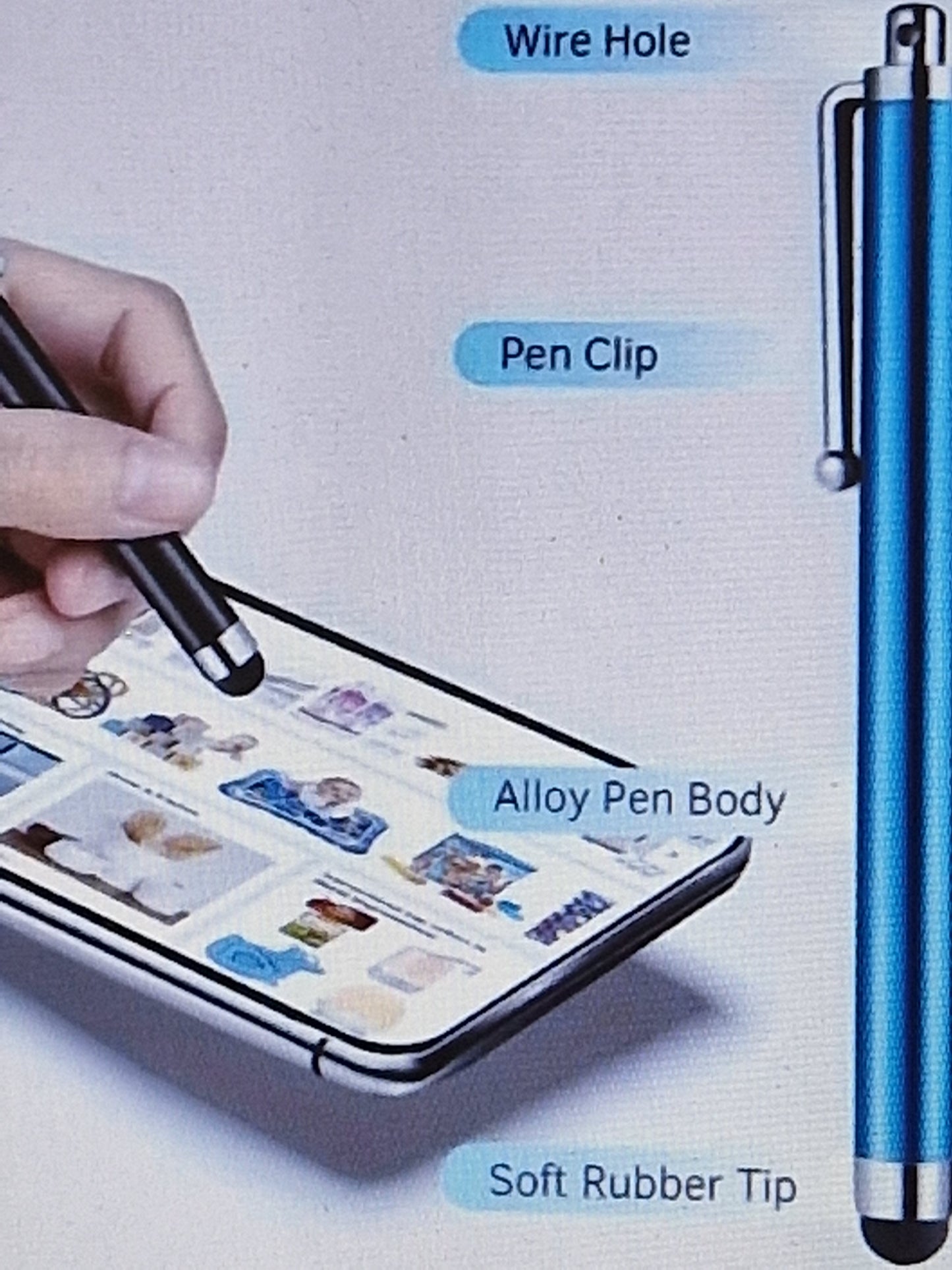 Universal touch screen pens