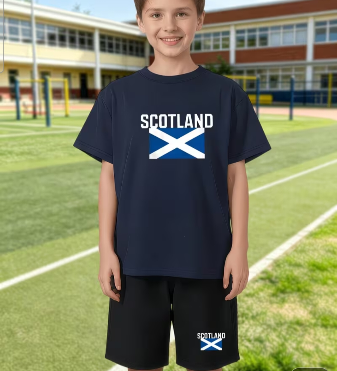 Kids t shirt and short set