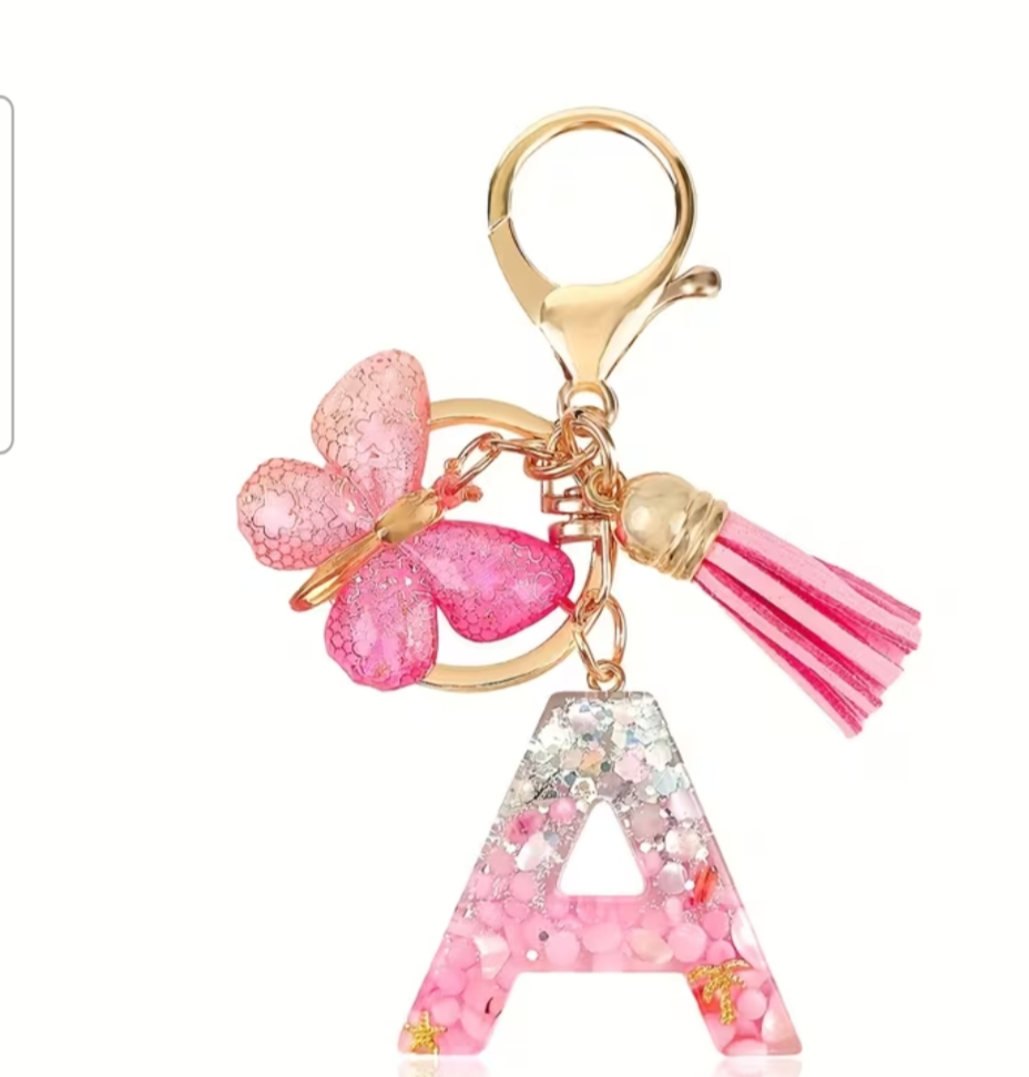 Letter keyring