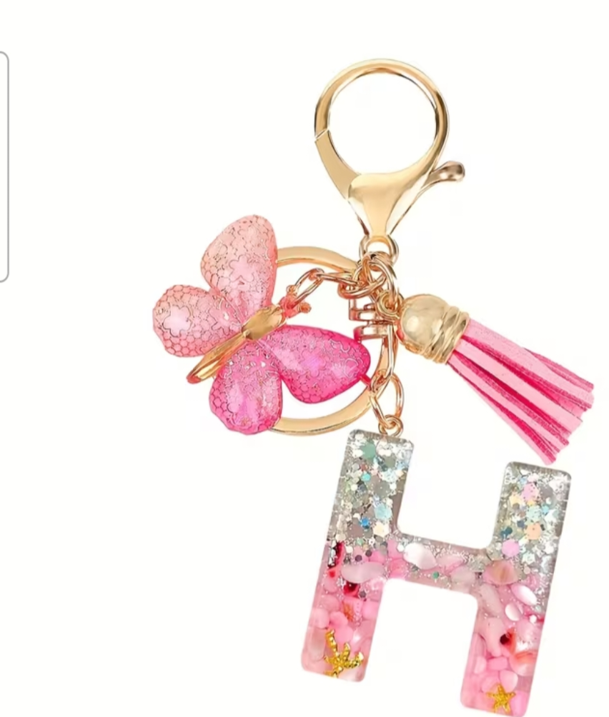 Letter keyring