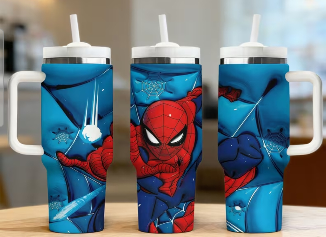 Marvel spiderman tumbler