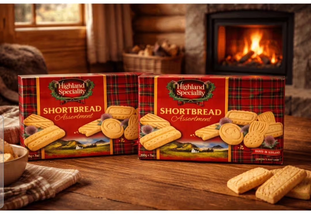 2 pack shortbread biscuits