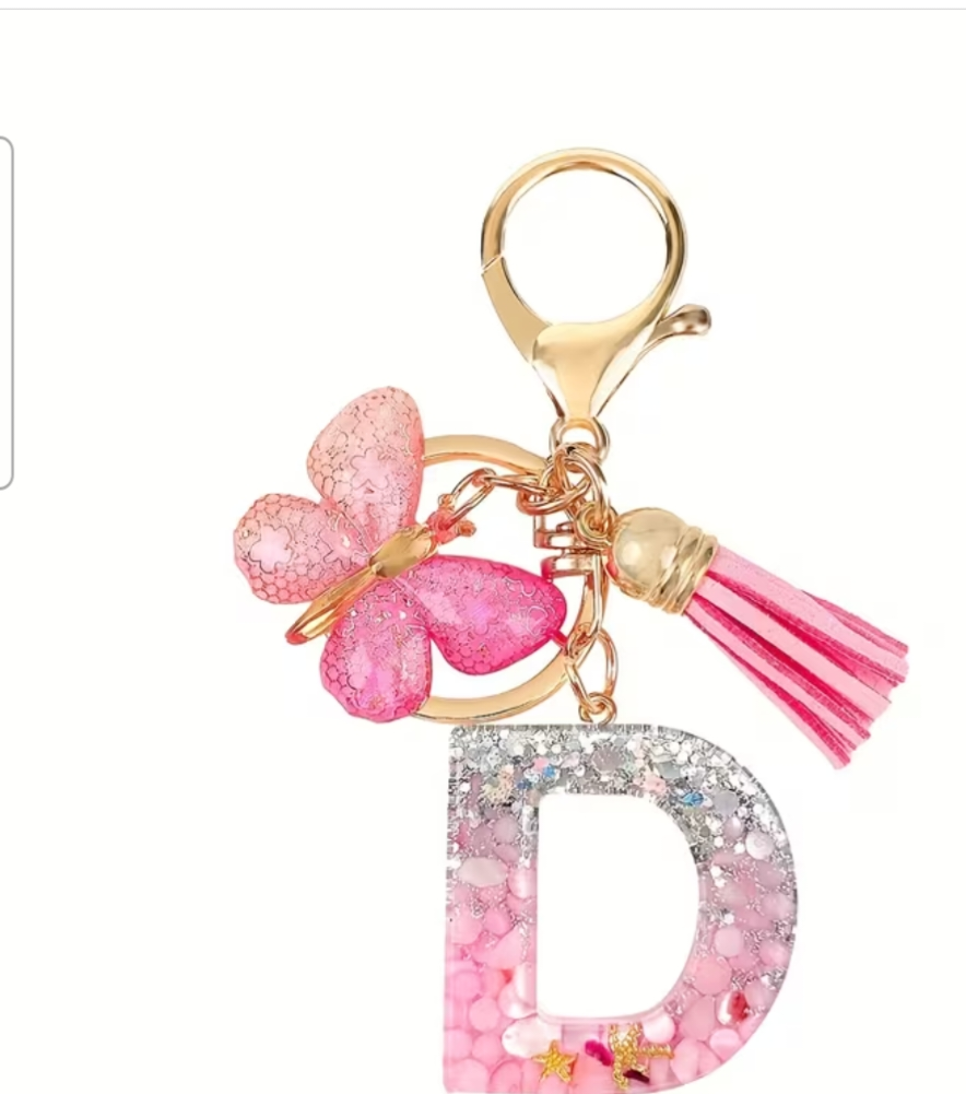 Letter keyring
